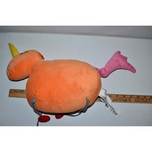 Ikea Sagoskatt Orange Unicorn Plush Soft Toy 20" 7596 Stuffed animal - Picture 4 of 9